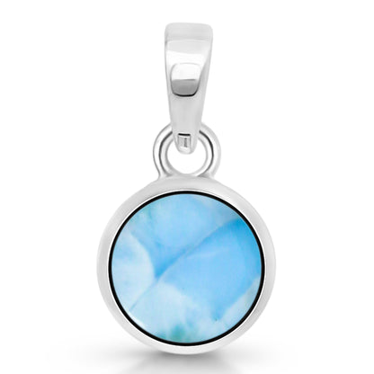 Sterling Silver Pendant Larimar  IGP-950