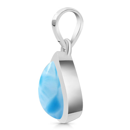 Sterling Silver Pendant Larimar  IGP-487