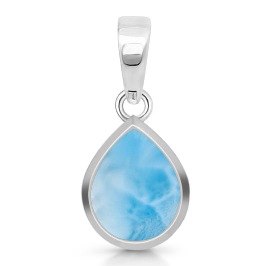 Sterling Silver Pendant Larimar  IGP-1048