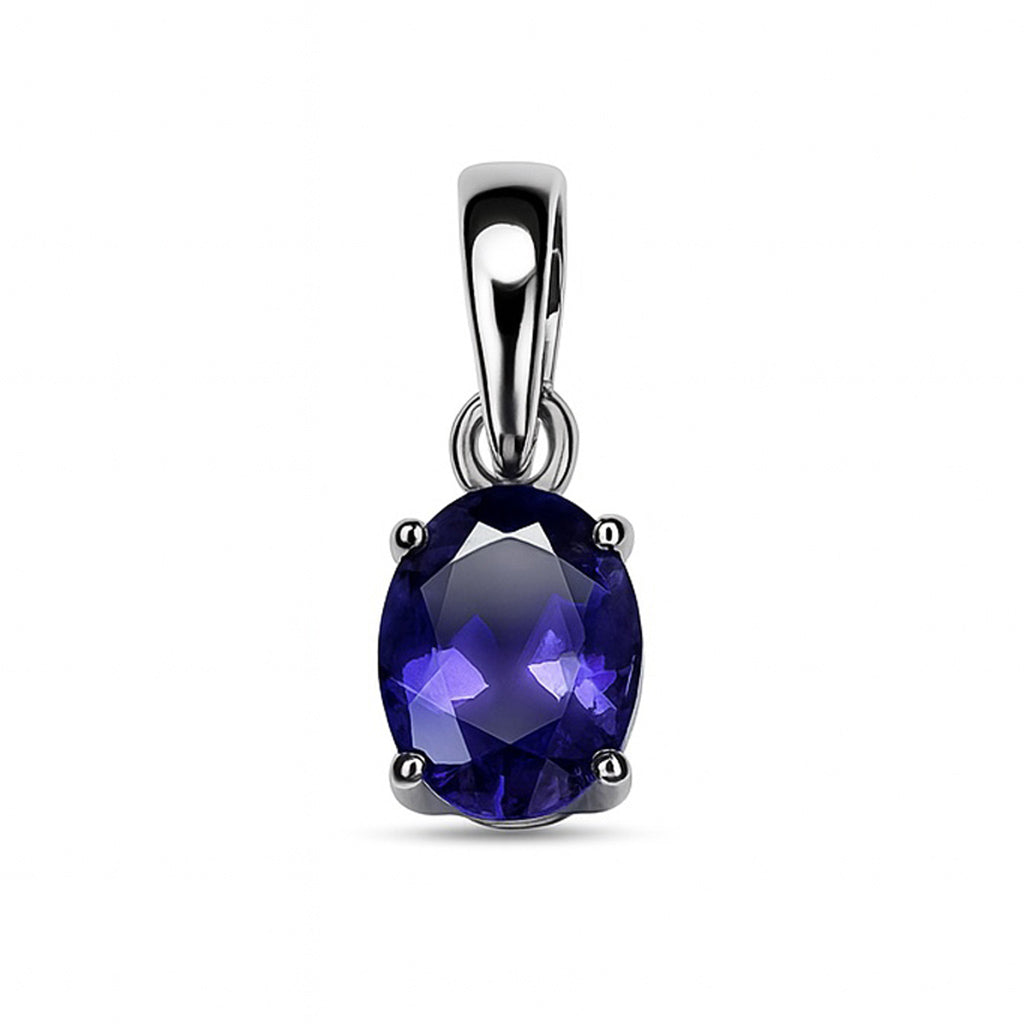 Sterling Silver Pendant Iolite  IGP-720