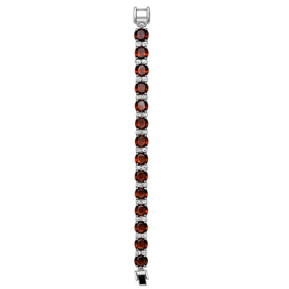 Sterling Silver Bracelet Orange Kyanite  IGB-108