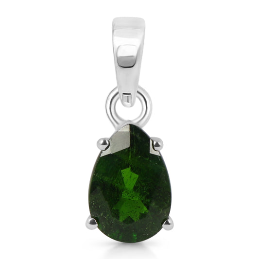 Sterling Silver Pendant Chrome Diopside   IGP-841