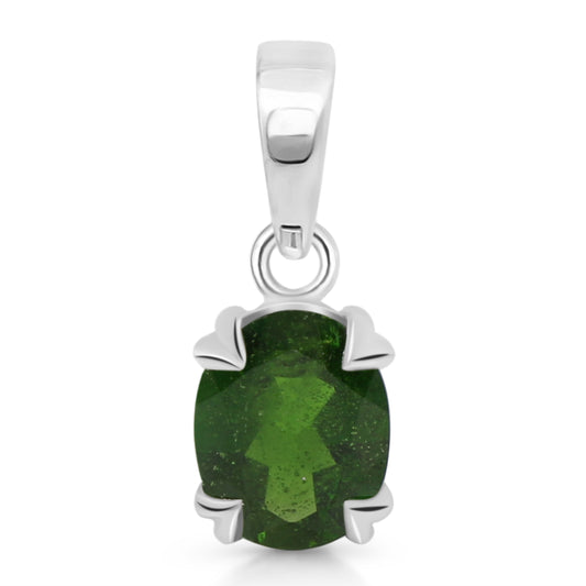 Sterling Silver Pendant Chrome Diopside   IGP-762