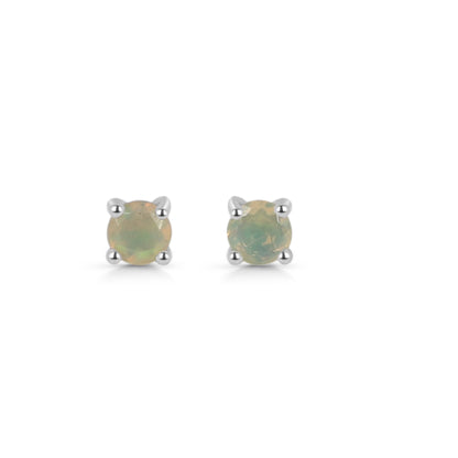 Sterling Silver Earrings Opal  IGE-1294