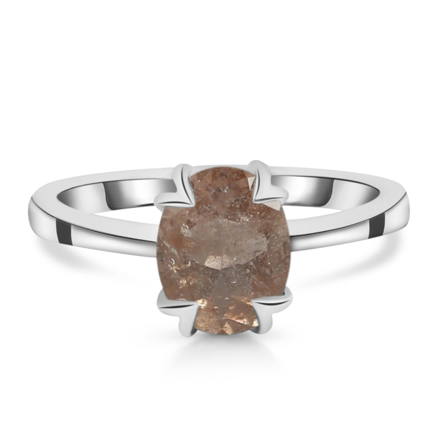 Sterling Silver Ring Morganite  IGR-2092 Size 8