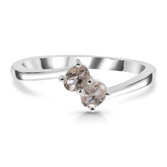 Sterling Silver Ring Morganite  IGR-4019 Size 6