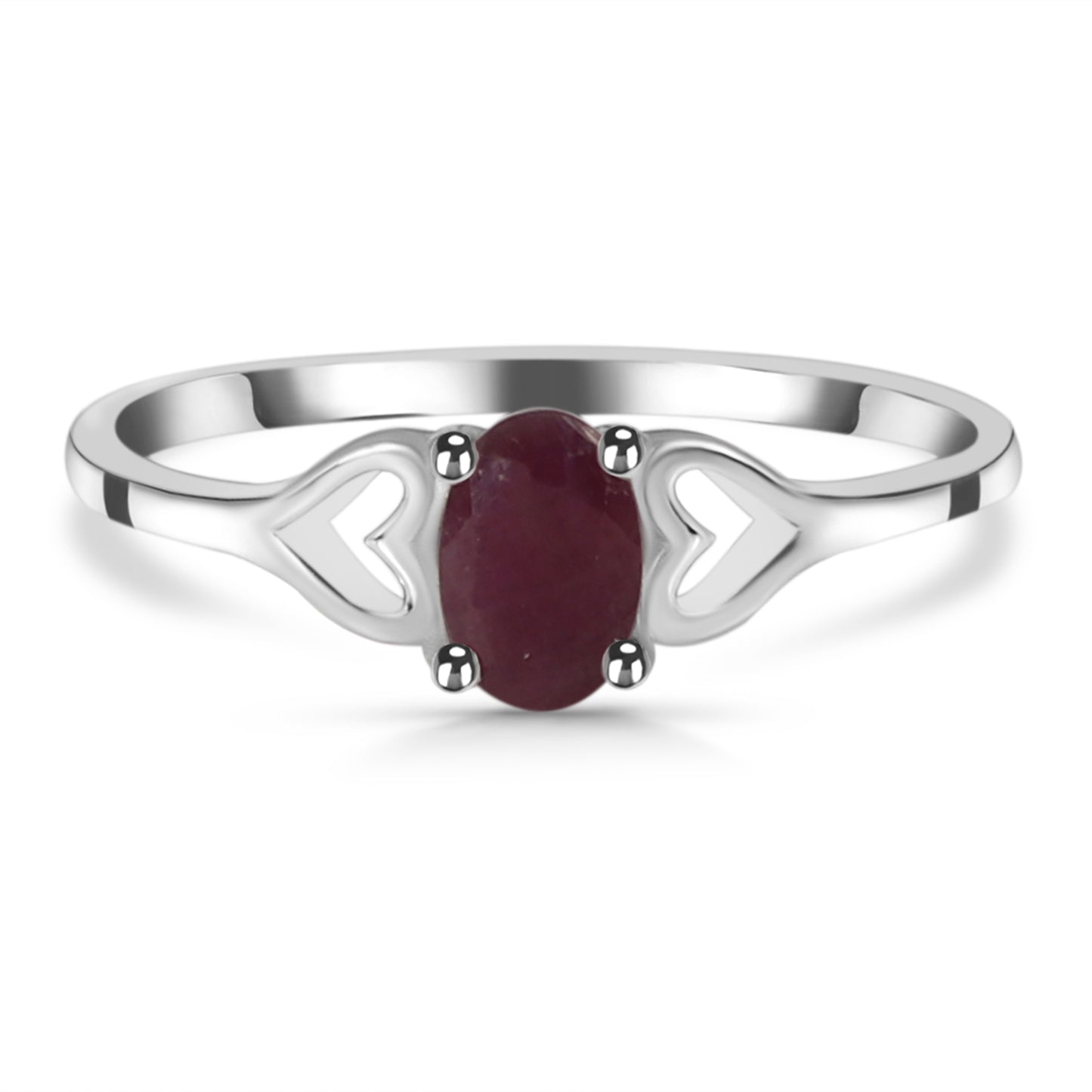 Sterling Silver Ring Ruby  IGR-2620 Size 8
