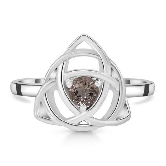 Sterling Silver Ring Morganite  IGR-2142 Size 9