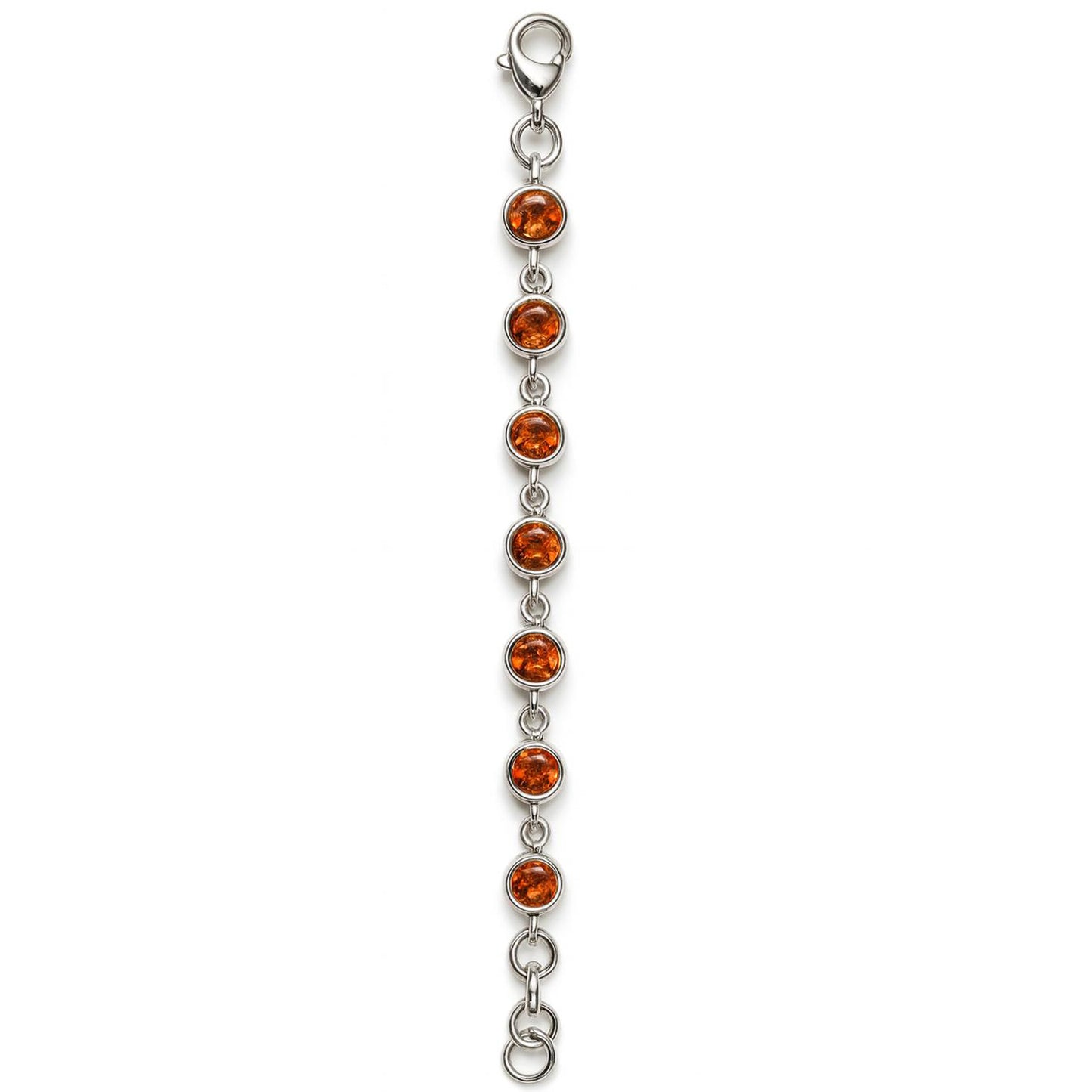 Sterling Silver Bracelet Orange Kyanite  IGB-116