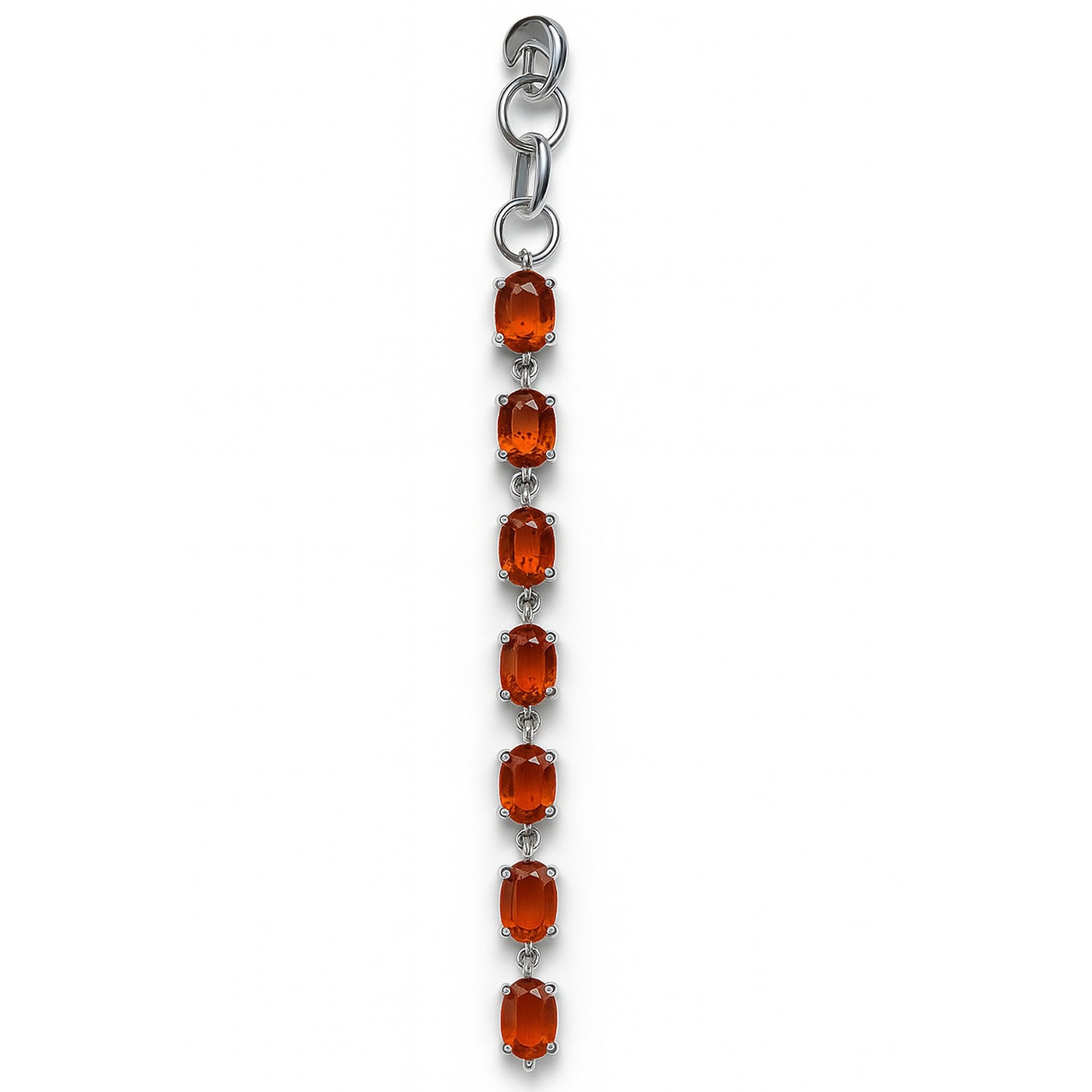 Sterling Silver Bracelet Orange Kyanite  IGB-71