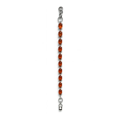 Sterling Silver Bracelet Orange Kyanite  IGB-71