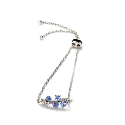 Sterling Silver Bracelet Tanzanite  IGB-148