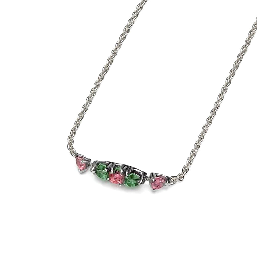 Sterling Silver Bracelet Tourmaline  IGB-150
