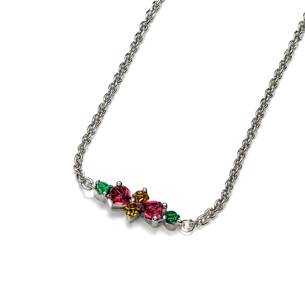 Sterling Silver Bracelet Tourmaline  IGB-148