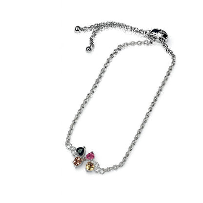 Sterling Silver Bracelet Tourmaline  IGB-148