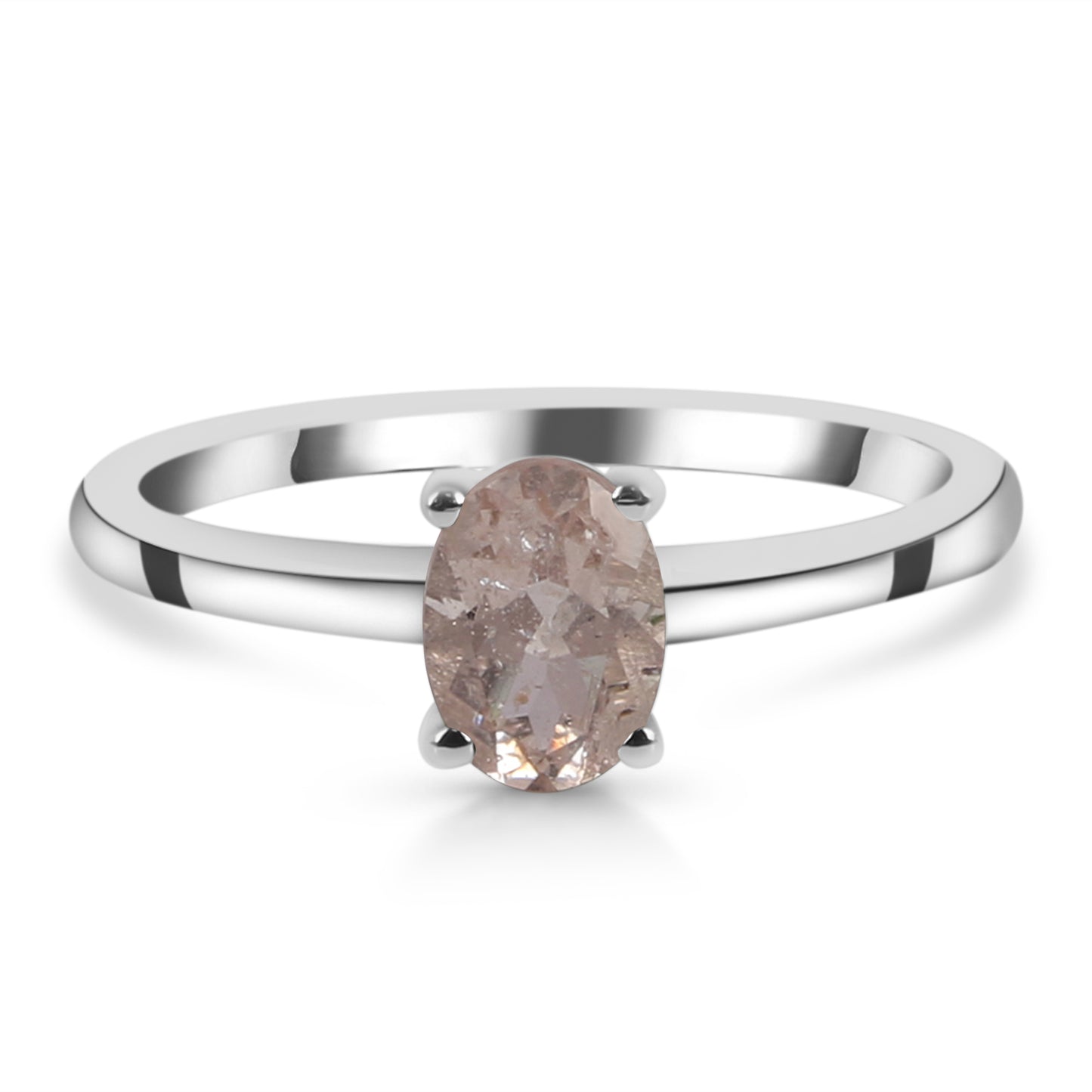 Sterling Silver Ring Morganite  IGR-2500 Size 6
