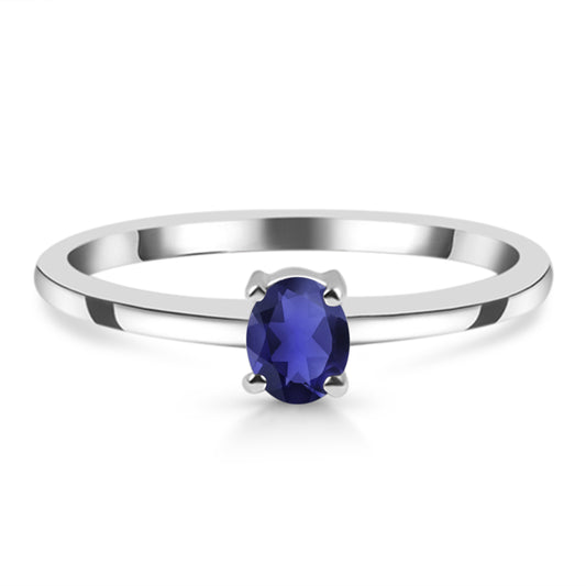 Sterling Silver Ring Iolite  IGR-2508 Size 8