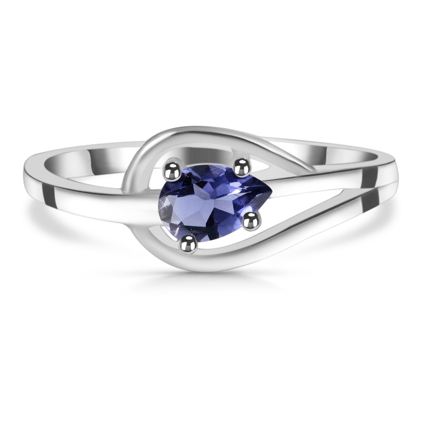 Sterling Silver Ring Iolite  IGR-2614 Size 5
