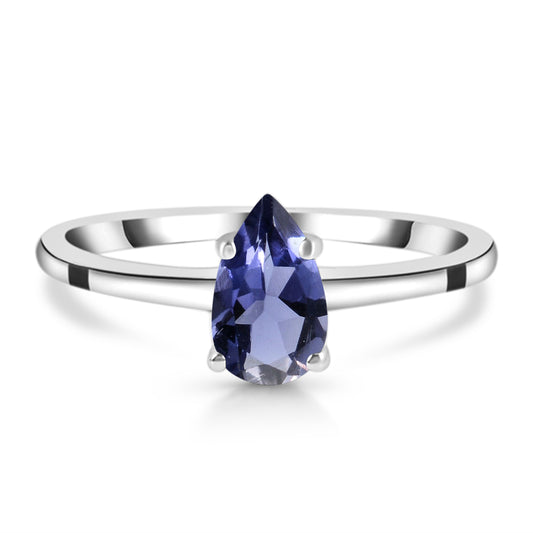 Sterling Silver Ring Iolite  IGR-2571 Size 8
