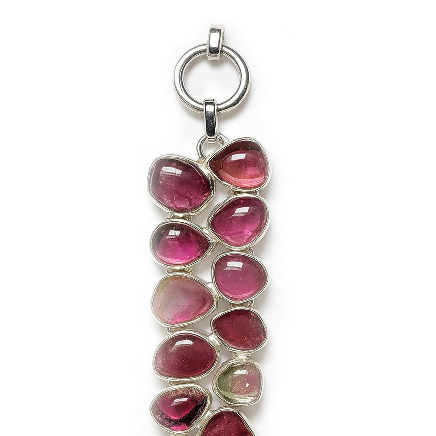 Sterling Silver Bracelet Tourmaline