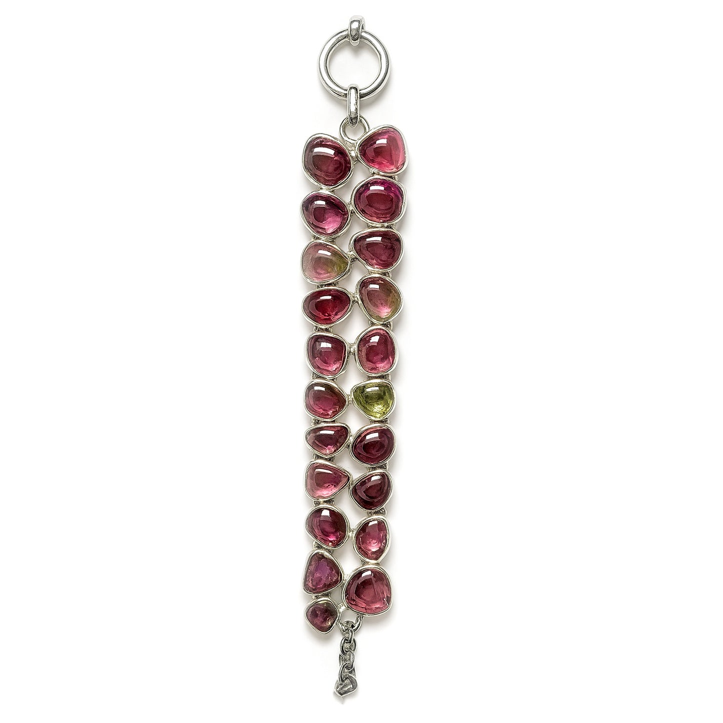 Sterling Silver Bracelet Tourmaline