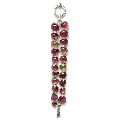 Sterling Silver Bracelet Tourmaline