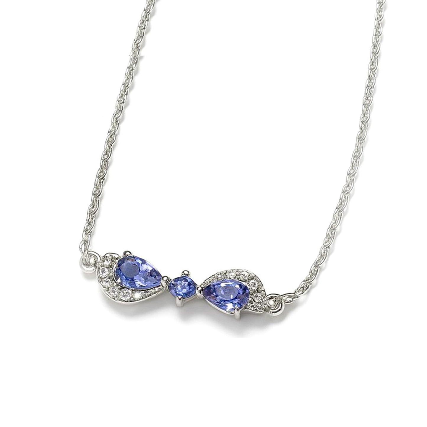 Sterling Silver Bracelet Tanzanite  IGB-145