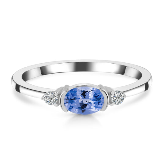 Sterling Silver Ring Tanzanite  IGR-2031 Size 7