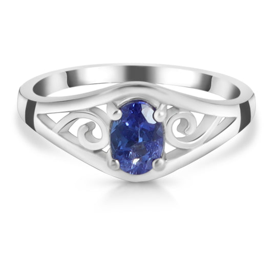 Sterling Silver Ring Tanzanite  IGR-2612 Size 10
