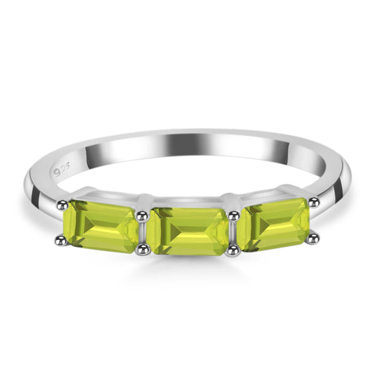 Sterling Silver Ring Peridot  IGR-3462 Size 7