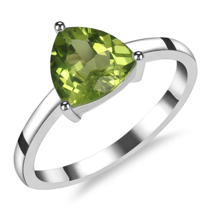 Sterling Silver Ring Peridot  IGR-2125 Size 8